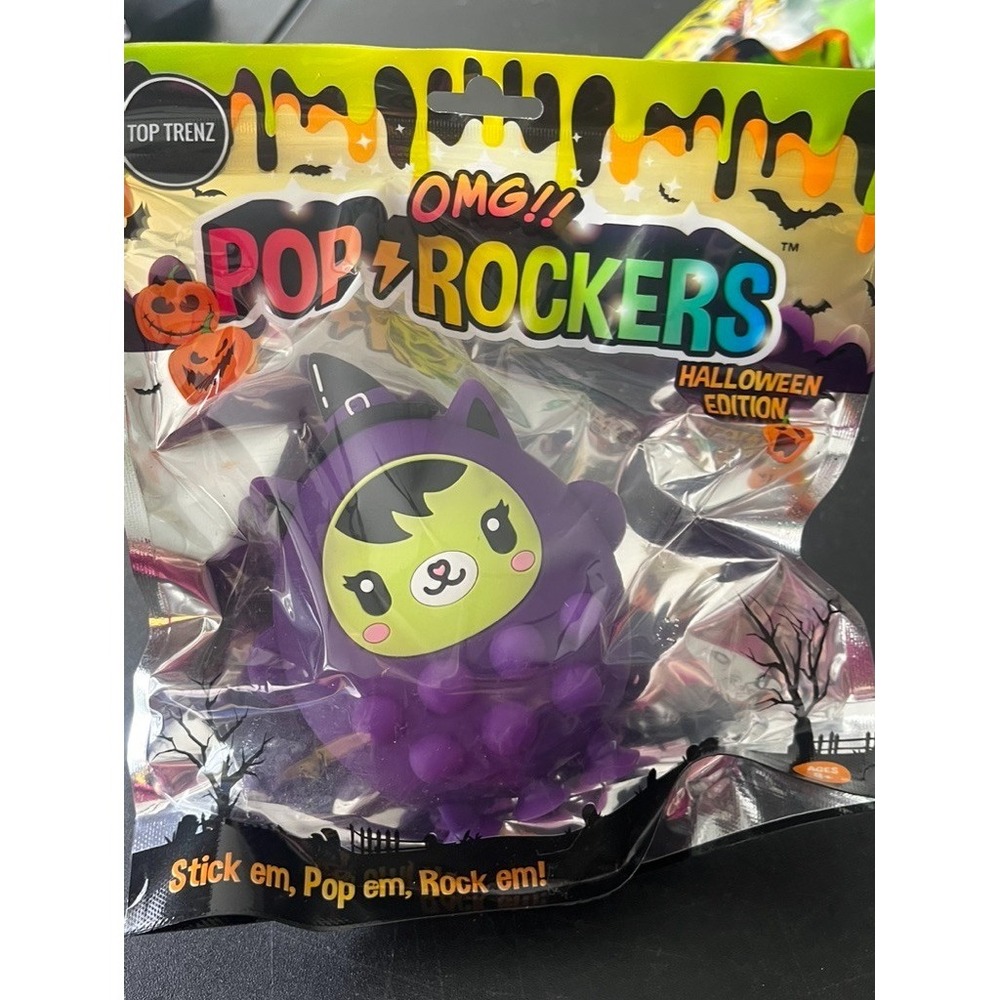 Top Trenz OMG! Pop Rockers Halloween Edition Fidget Toy Sensory